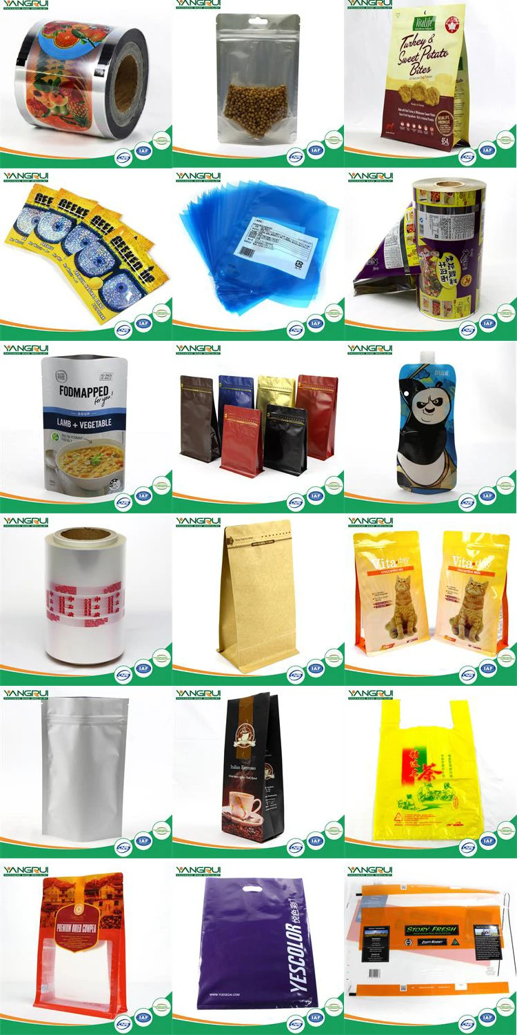 Standing Up Pouch With Valve Zipper Lock
