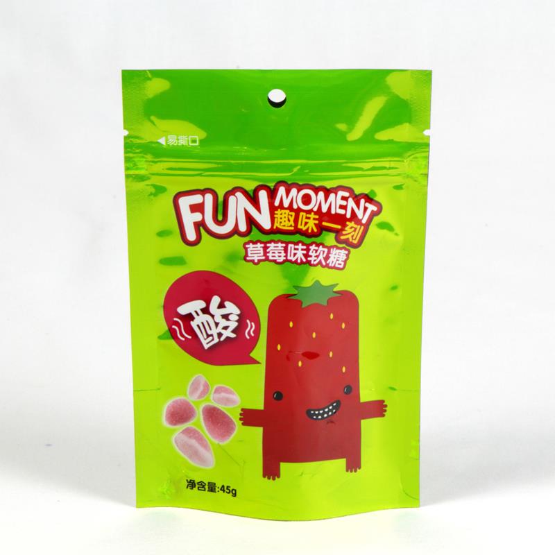 Plastic Stand Up Zipper Candy Bag Plastic Stand Up Zipper Candy Bag