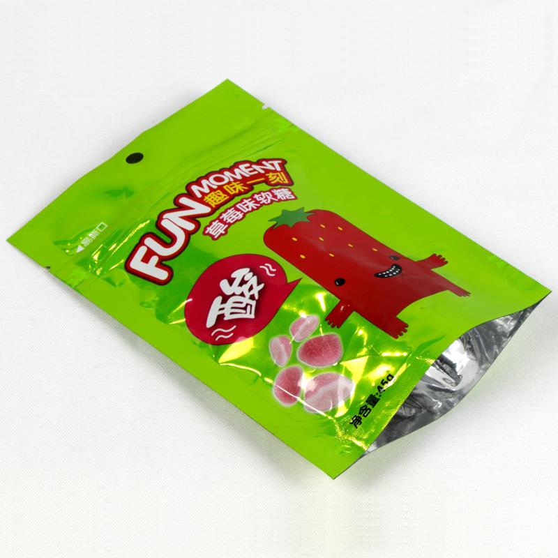 Plastic Stand Up Zipper Candy Bag Plastic Stand Up Zipper Candy Bag