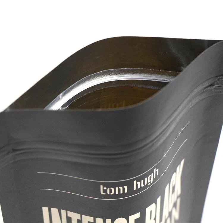 Kertas Kraft + VMPET Berdiri Dengan Pouch Dengan ritsleting Kraft Paper+VMPET Standing Up Pouch With zipper