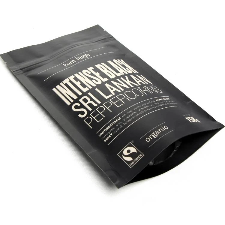 Kertas Kraft + VMPET Berdiri Dengan Pouch Dengan ritsleting Kraft Paper+VMPET Standing Up Pouch With zipper