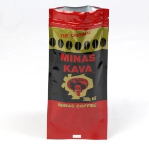 Aluminium Foil Zipper kopi Kemasan kantong