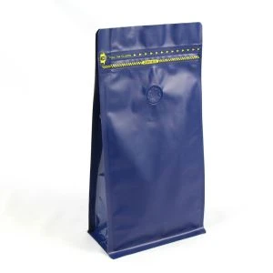 Tebal Aluminium Foil Side Zipper Box Pouch