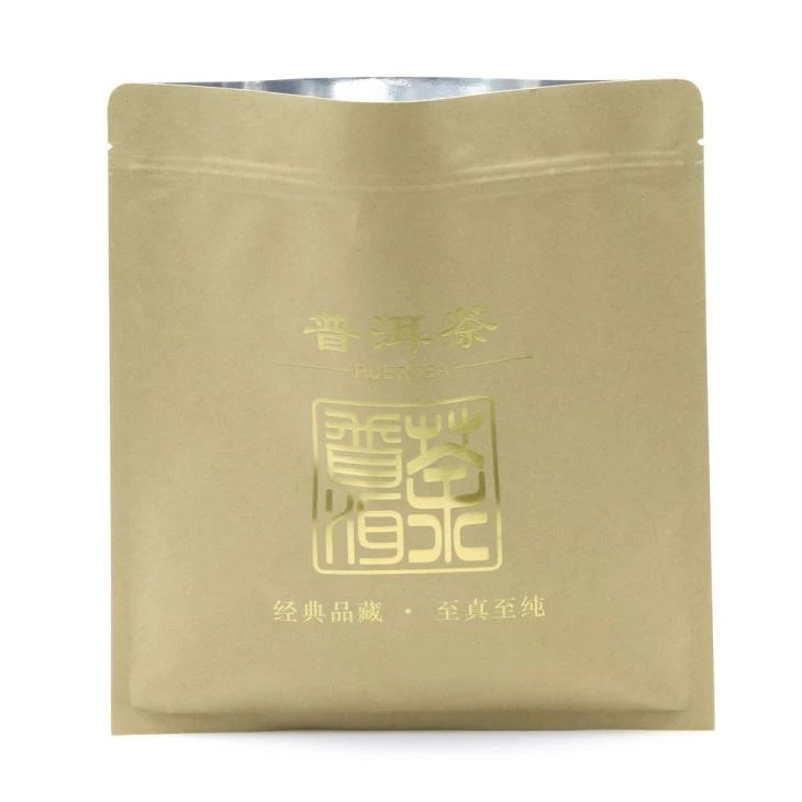 Kertas Kraft Tiga Side Seal Foil Tea Bag