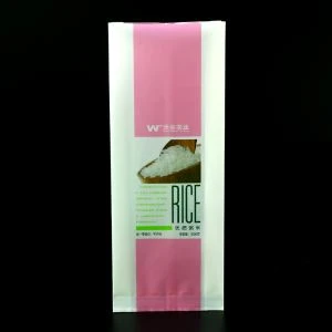 Side Guesset Vacuum Rice Plastic Packaging Bag