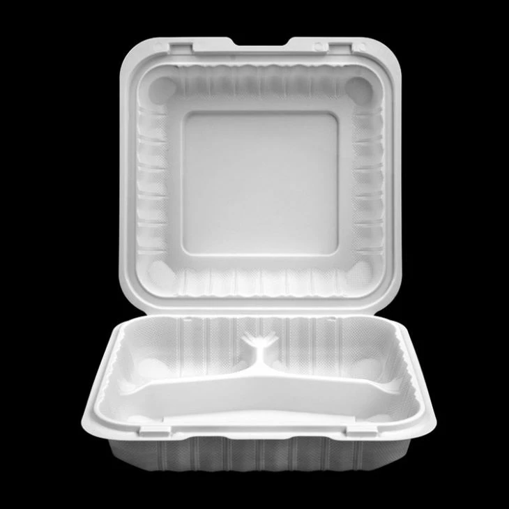 Disposable Mineral Hinged To Go Containers