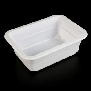 1000ml Microwavable Disposable Plastic Meal Prep Food Catering Packaging Tray Manufacturer