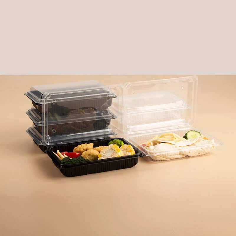 Produsen Kotak Makan Siang Sekali Pakai Utama Dengan Tutup Kotak Makan Siang,...