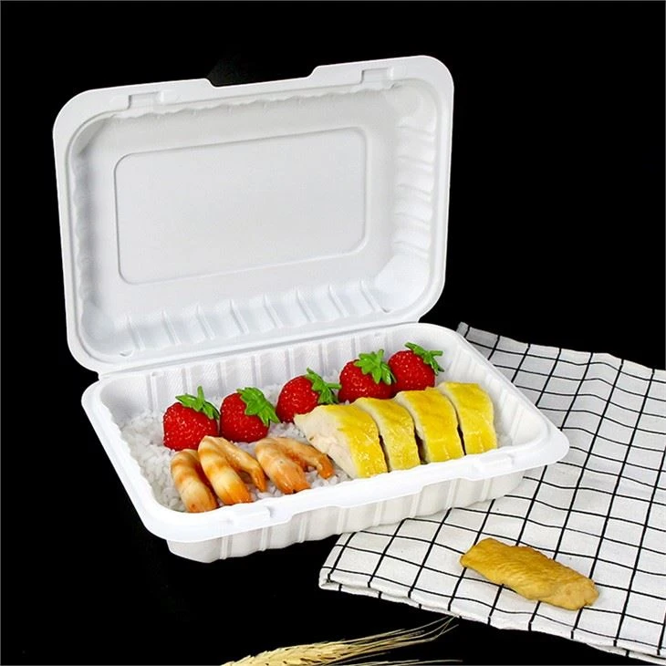 Harga Pabrik Takeaway Packaging Food Box Microwaveable Clamshell Mengambil Wadah Makanan Sekali Pakai Plastik