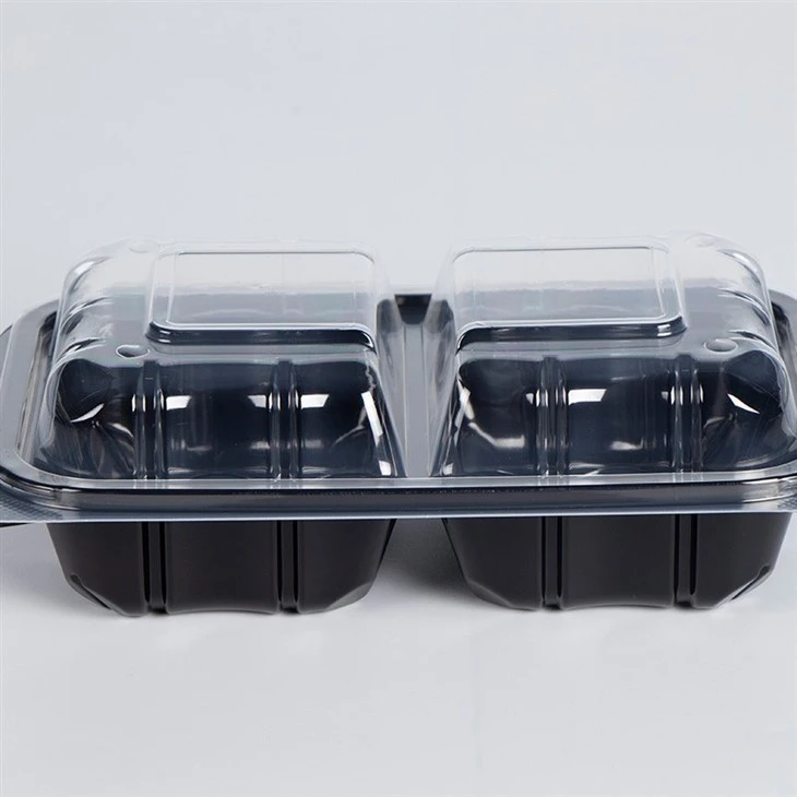 9x6'' Dual Colors Takeout Food Container