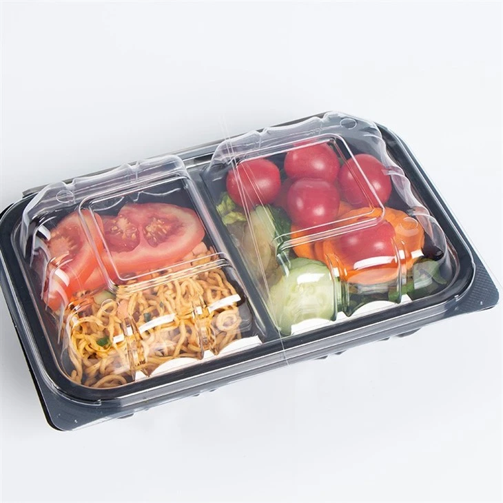 9x6'' Dual Colors Takeout Food Container