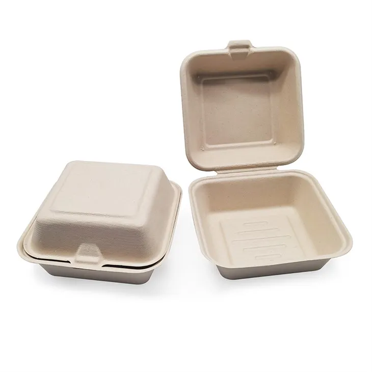 Wadah makan siang yang dapat terurai secara hayati