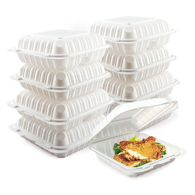 Clamshell Keluarkan Wadah Makanan 8 X 8