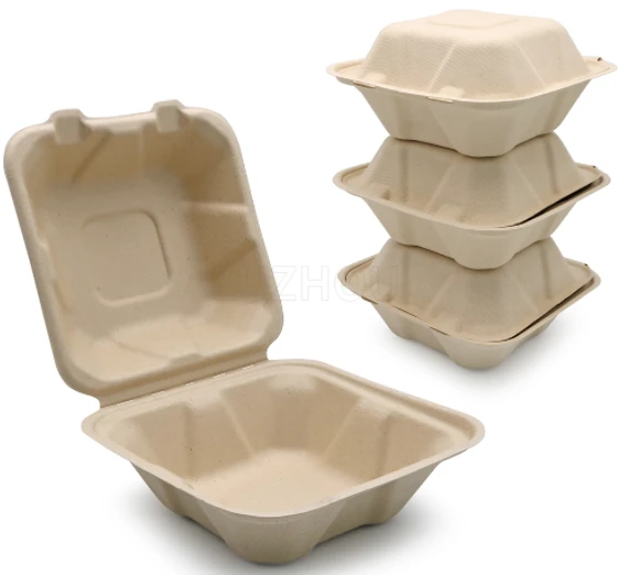 Wadah Bagasse To Go Sekali Pakai
