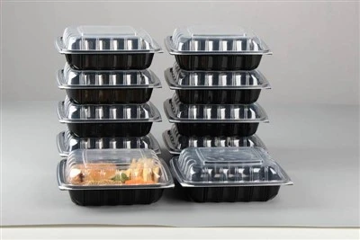 3 Kompartemen Wadah Makanan Microwave