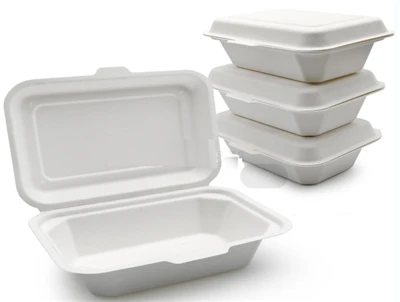 Bagasse To Go Wadah Dengan Tutup