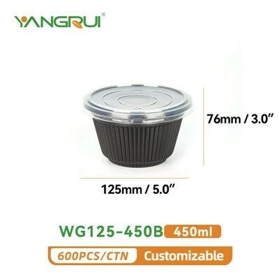 Mangkuk Plastik Sekali Pakai 450ml