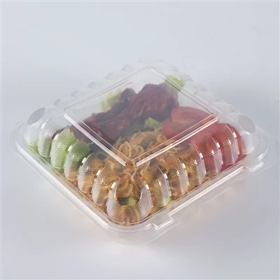 Kotak Bento Plastik Transparan Sekali Pakai