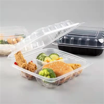 Transparent Takeout Clamshell Food Container Transparent Takeout Clamshell Food Container