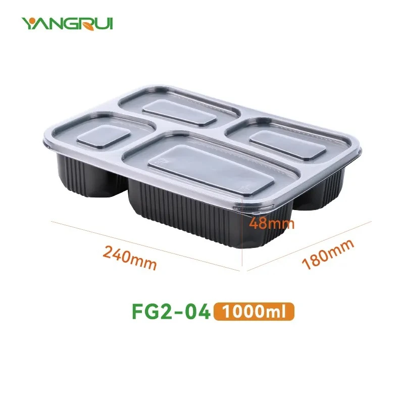 4 Compartment Food Containers Disposable price
