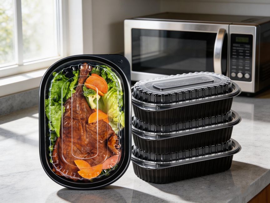 oval plastic food containers