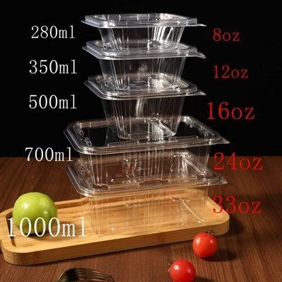 Clear To-go Boxes Clear To-go Boxes